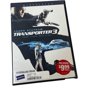 2008 Transporter 3 Jason Statham Movie DVD Widescreen Edition